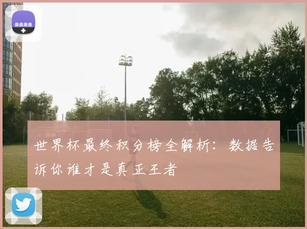 世界杯最终积分榜全解析：数据告诉你谁才是真正王者
