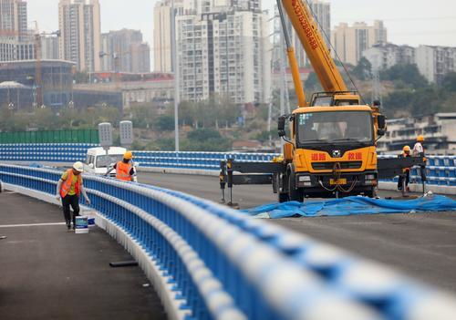 渝长复线连接道二标建设进入尾声，实体工程本月内完工